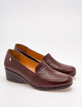 Mocasín confort en piel para Mujer  cod. 112515